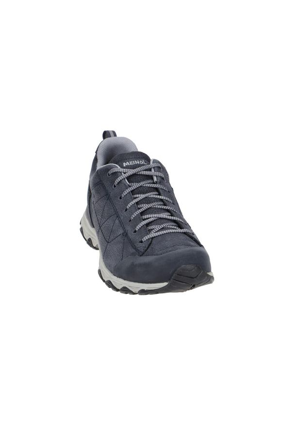 Buty trekkingowe męskie MEINDL Matera GTX, z membraną Gore-Tex. Kolor: niebieski. Technologia: Gore-Tex. Sport: turystyka piesza