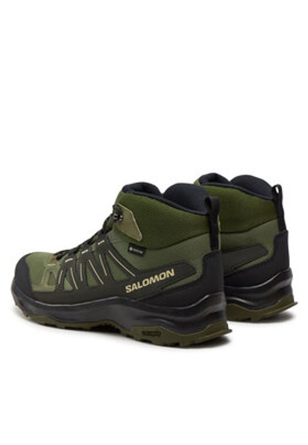 salomon - Salomon Trekkingi Grivola Mid Gore-Tex L47606400 Zielony. Kolor: zielony. Materiał: materiał. Technologia: Gore-Tex. Sport: turystyka piesza