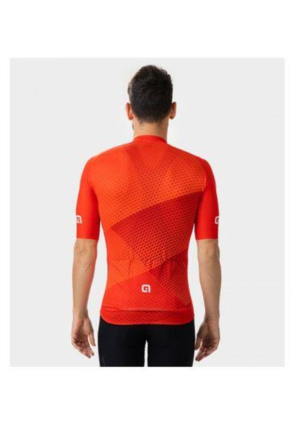 ALÉ CYCLING - Koszulka rowerowa męska Alé Web. Kolor: czerwony