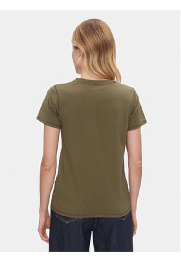 Pepe Jeans T-Shirt Harbor PL505743 Zielony Regular Fit. Kolor: zielony. Materiał: bawełna