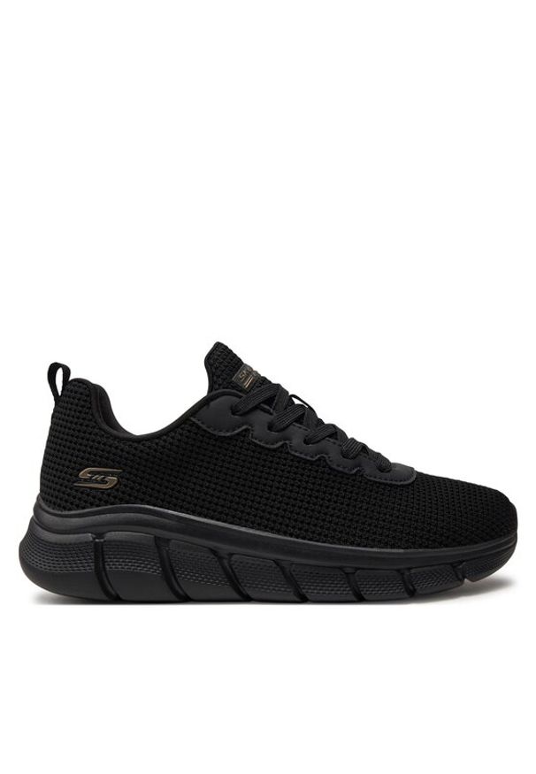 skechers - Skechers Sneakersy Bobs B Flex-Visionary Essence 117346/B Czarny. Kolor: czarny. Materiał: mesh, materiał