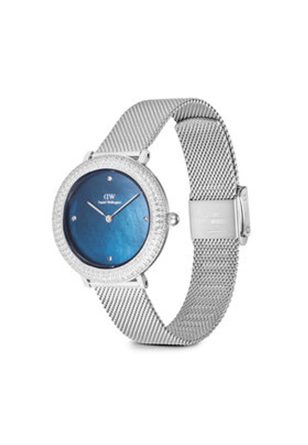 Daniel Wellington Zegarek Crystalline Bezel 3 DW00100825 Srebrny. Kolor: srebrny
