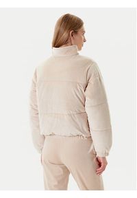 Guess Kurtka zimowa V4BL03 K0232 Beżowy Regular Fit. Kolor: beżowy. Materiał: syntetyk. Sezon: zima