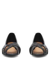 Sergio Bardi Baleriny RST-B1032-04SB Czarny. Kolor: czarny. Materiał: skóra #4
