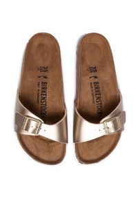 Birkenstock Klapki Madrid Bs 1016107 Złoty. Kolor: złoty. Materiał: skóra #4