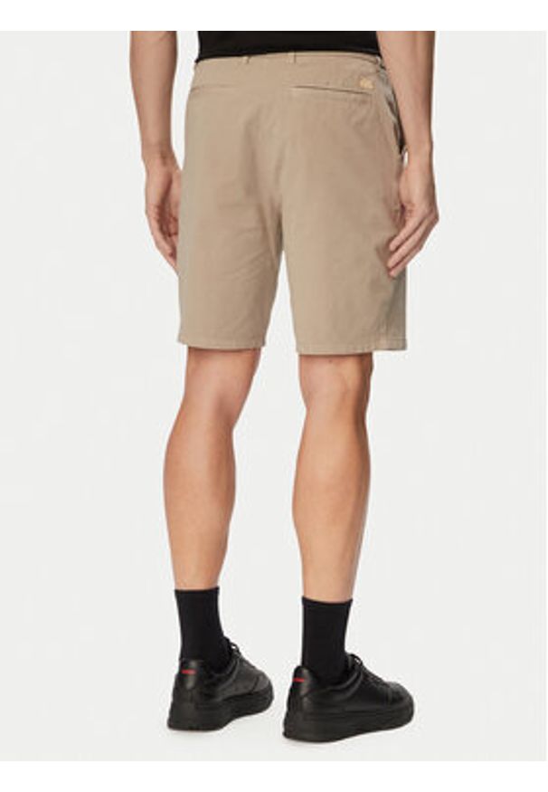 BOSS Szorty materiałowe H-Kane1 50555235 Beżowy Modern Fit. Kolor: beżowy. Materiał: bawełna