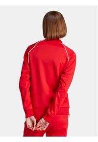 Adidas - adidas Bluza adicolor Classics SST IK4032 Czerwony Regular Fit. Kolor: czerwony. Materiał: syntetyk