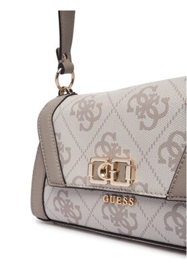 Guess Torebka Karnilla HWOS99 01190 Beżowy. Kolor: beżowy. Materiał: skórzane