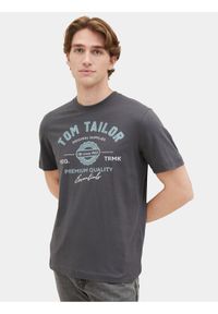 Tom Tailor T-Shirt 1037735 Szary Regular Fit. Kolor: szary. Materiał: bawełna #1