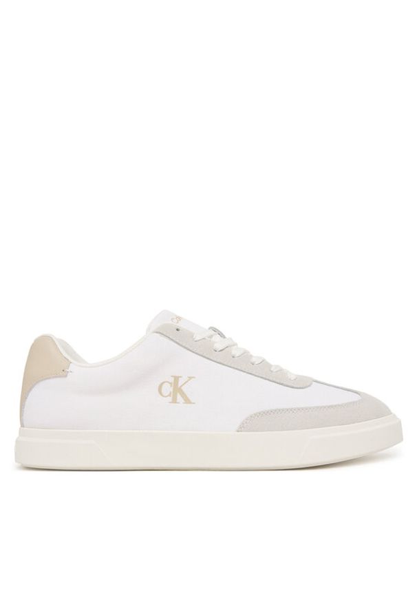 Calvin Klein Sneakersy Low Prof Cupsole Cv HM0HM02236 Biały. Kolor: biały. Materiał: materiał