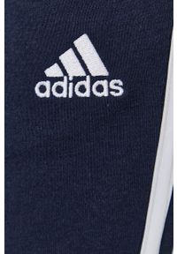 Adidas - adidas Spodnie GM8736 damskie kolor granatowy gładkie. Kolor: niebieski. Wzór: gładki #3