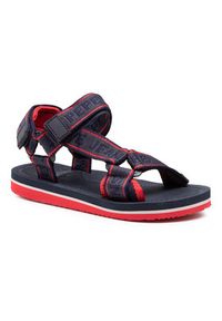 Pepe Jeans Sandały Pool Tape Boys PBS90043 Granatowy. Kolor: niebieski. Materiał: materiał #2