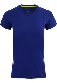JUMPERS - Damska Koszulka Sportowa Jumper Cobalt XL - Oddychająca i Elastyczna. Kolor: niebieski. Materiał: poliester. Sport: piłka nożna