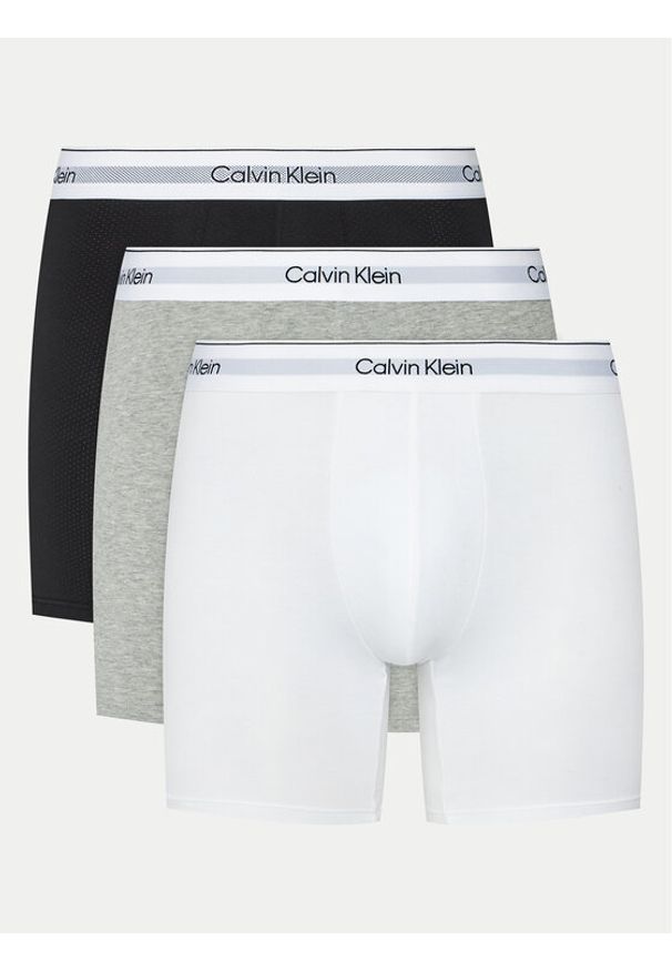 Calvin Klein Underwear Komplet 3 par bokserek 000NB3964A Kolorowy. Materiał: bawełna. Wzór: kolorowy