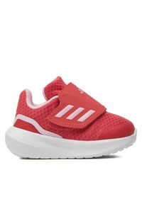 Adidas - adidas Sneakersy RunFalcon 3.0 Hook-and-Loop ID0601 Czerwony. Kolor: czerwony. Materiał: materiał, mesh. Sport: bieganie #1