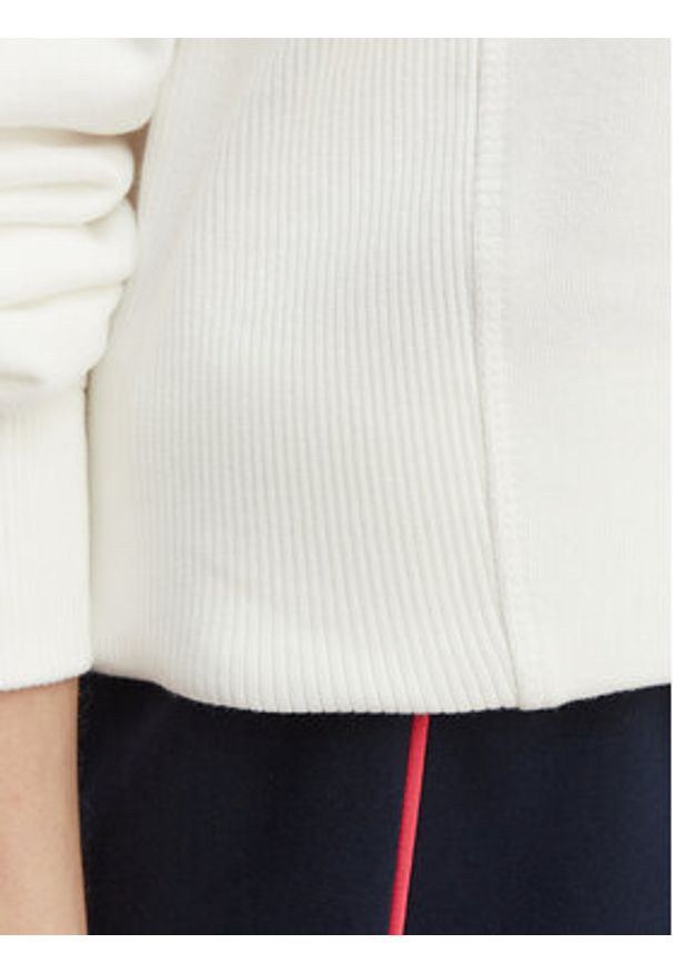 Tommy Jeans Bluza Wavy Flag DW0DW22742 Biały Boxy Fit. Kolor: biały. Materiał: bawełna