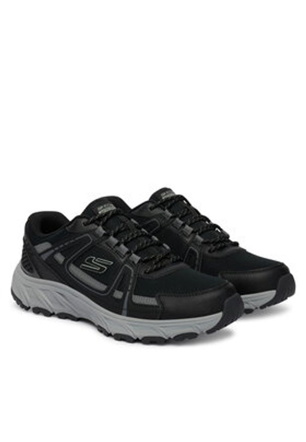 skechers - Skechers Sneakersy Hillcrest 2.0 237806/BLK Czarny. Kolor: czarny. Materiał: materiał
