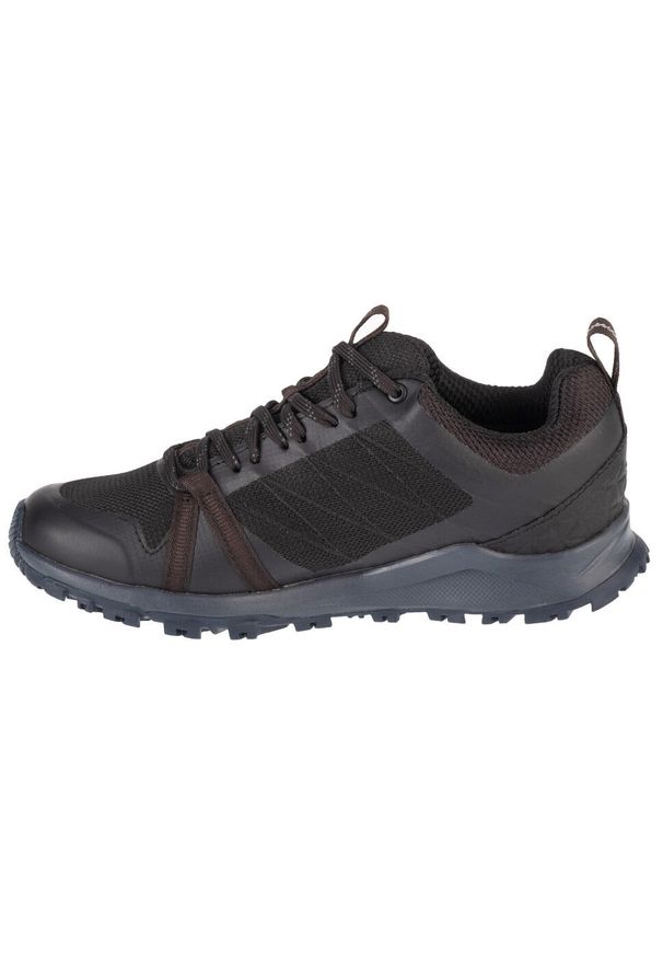 Buty do chodzenia damskie The North Face Litewave Fastpack II Waterproof. Zapięcie: sznurówki. Kolor: czarny. Materiał: materiał, syntetyk, tkanina. Szerokość cholewki: normalna. Sport: turystyka piesza