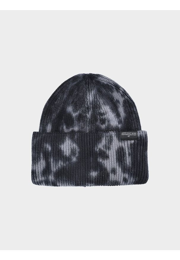 4f - Czapka beanie tie-dye chłopięca. Kolor: wielokolorowy