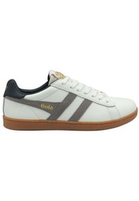Sneakersy ze skóry Gola Equipe II. Okazja: na co dzień. Kolor: biały. Materiał: skóra #1