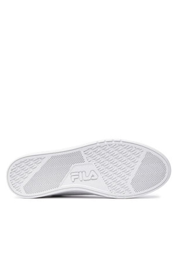 Fila Sneakersy Lusso Wmn FFW0285 10004 Biały. Kolor: biały. Materiał: skóra