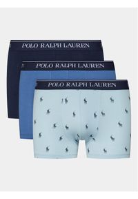 Polo Ralph Lauren Komplet 3 par bokserek 714830299121 Kolorowy. Materiał: bawełna. Wzór: kolorowy