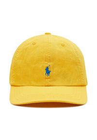 Polo Ralph Lauren Czapka z daszkiem Classics 321785653033 Żółty. Kolor: żółty. Materiał: materiał