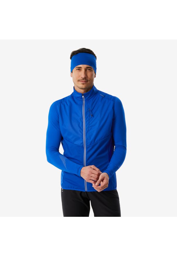 INOVIK - Kamizelka do narciarstwa biegowego męska Quechua 500. Materiał: poliester, materiał. Sezon: zima. Sport: narciarstwo