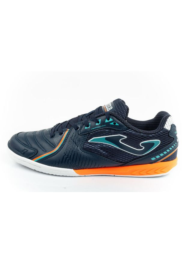 Buty sportowe męskie Joma Dribling 2503 obuwie halowe. Kolor: niebieski. Materiał: materiał, syntetyk