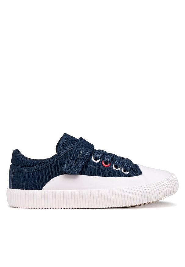 Trampki Geox. Kolor: niebieski