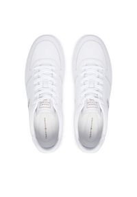 TOMMY HILFIGER - Tommy Hilfiger Sneakersy Tribeca Sneaker FM0FM06083 Biały. Kolor: biały. Materiał: skóra #4