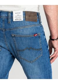 Męskie Spodnie Jeansowe Mustang Style Oregon Tapered Denim Blue 1017123 5000 682 #7