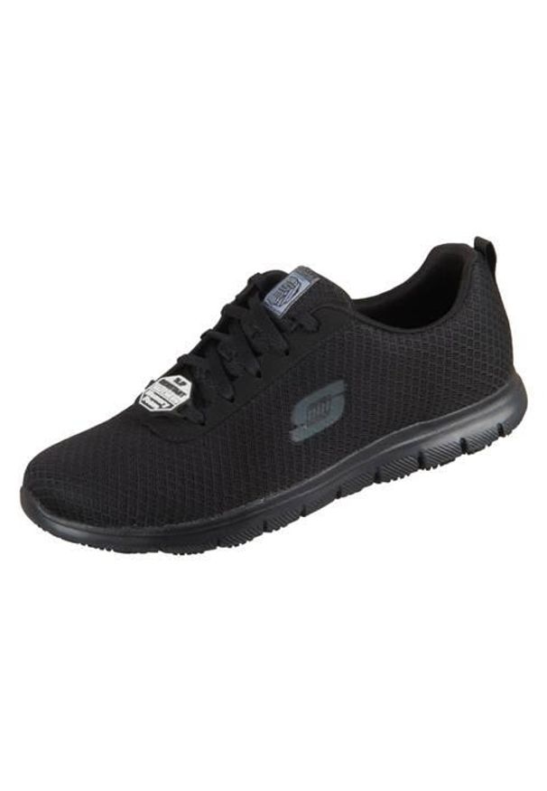 skechers - Buty do chodzenia damskie Skechers Ghenter Bronaught. Zapięcie: sznurówki. Kolor: czarny. Materiał: guma, syntetyk, tkanina, materiał. Szerokość cholewki: normalna. Sport: turystyka piesza