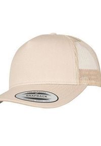 FLEXFIT - YP Classics Retro 5 Panel Trucker Cap. Kolor: niebieski. Styl: retro