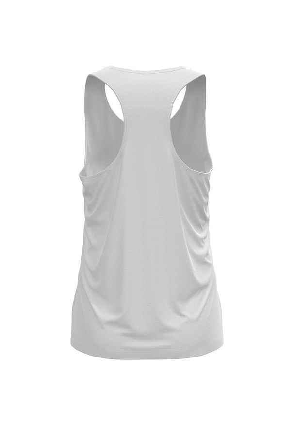 Koszulka tech. damska bez rękawów Odlo Tank crew neck ESSENTIAL. Kolor: biały. Długość rękawa: bez rękawów