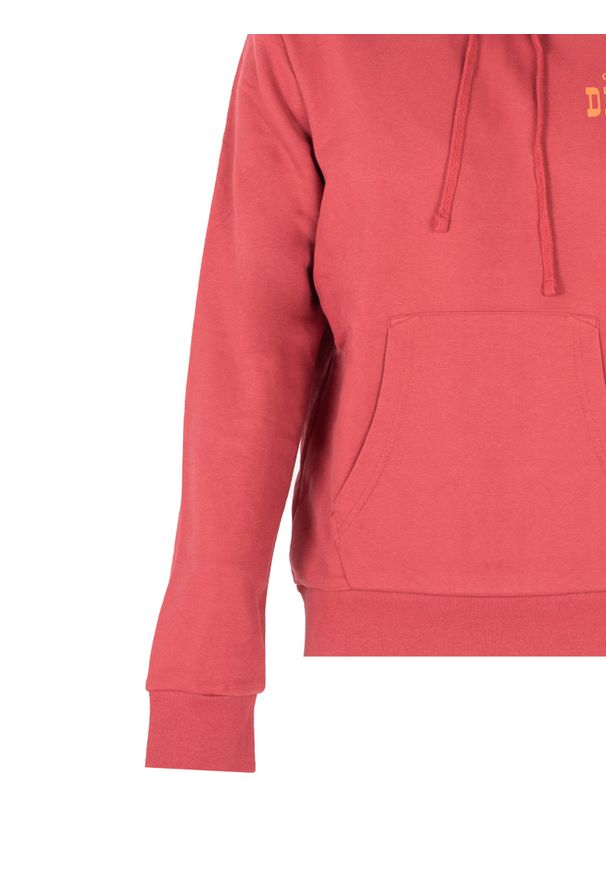 Diesel Bluza "Ginn Hood" | A07810-0HAYT | Mężczyzna | Czerwony. Okazja: na co dzień. Typ kołnierza: kaptur. Kolor: czerwony. Materiał: poliester, bawełna. Wzór: nadruk, jednolity. Styl: sportowy, casual, elegancki