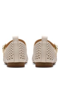 Clarks Półbuty Fawna Jane 26181230 Écru. Materiał: skóra #5