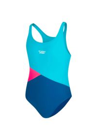 Strój jednoczęściowy pływacki dla dzieci Aqua Speed Pola. Kolor: różowy, wielokolorowy, niebieski #1