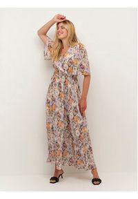 Kaffe Sukienka letnia Sorita 10507403 Kolorowy Regular Fit. Materiał: syntetyk. Wzór: kolorowy. Sezon: lato #3