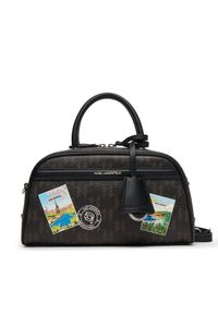 Karl Lagerfeld - KARL LAGERFELD Torebka B1W30025 Brązowy. Kolor: brązowy. Materiał: skórzane #1