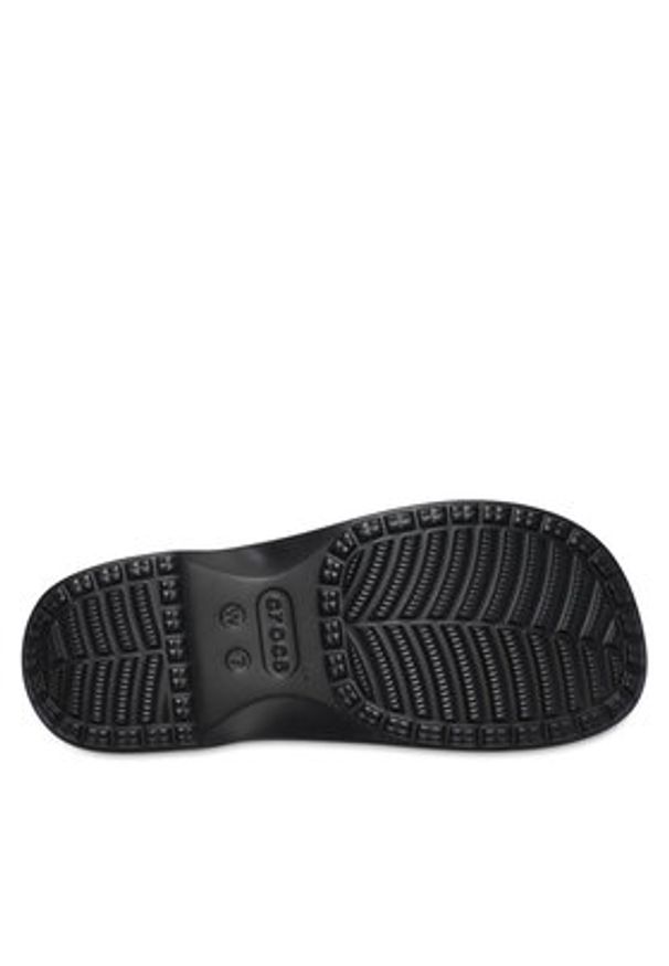 Crocs Klapki Classic Women's Cross Strap 210840 Czarny. Kolor: czarny