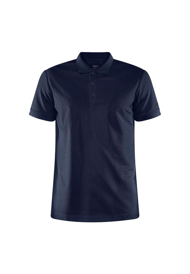 Koszulka treningowa męska Craft Core Unify. Typ kołnierza: polo. Kolor: niebieski