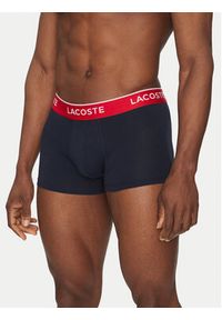 Lacoste Komplet 3 par bokserek 5H1297 Granatowy. Kolor: niebieski. Materiał: bawełna #5