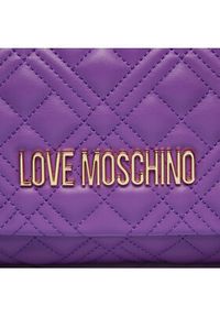 Love Moschino - LOVE MOSCHINO Torebka JC4097PP1ILA0650 Fioletowy. Kolor: fioletowy. Materiał: skórzane #3