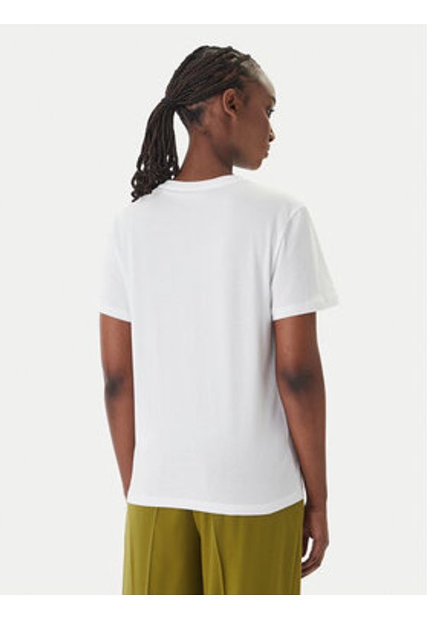Liu Jo T-Shirt WA6237 JS923 Biały Regular Fit. Kolor: biały. Materiał: bawełna