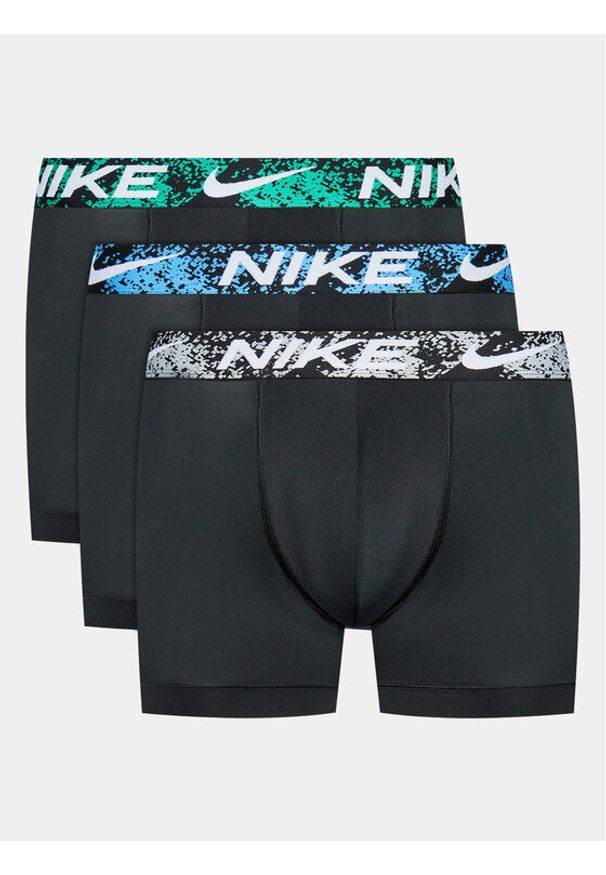 Nike Komplet 3 par bokserek 0000KE1156 Czarny. Kolor: czarny. Materiał: syntetyk