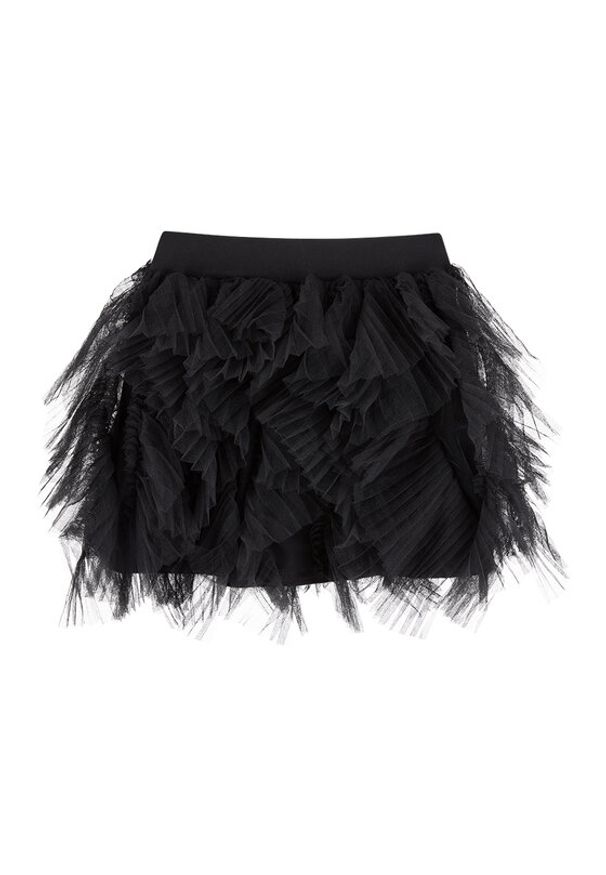 LaVashka Spódnica Fru Fru 14F Czarny Regular Fit. Kolor: czarny. Materiał: bawełna