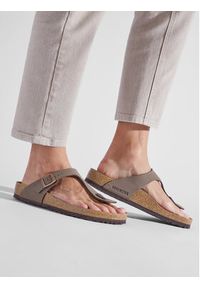 Birkenstock Japonki Gizeh 0043751 Brązowy. Kolor: brązowy. Materiał: syntetyk #6