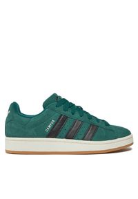 Adidas - adidas Buty Campus 00s IF8763 Zielony. Kolor: zielony. Materiał: zamsz, skóra. Model: Adidas Campus