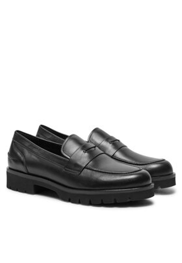 HÖGL Loafersy Bailey 8-101603 Czarny. Kolor: czarny. Materiał: skóra